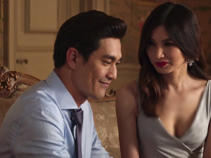 Pierre Png & Gemma Chan in Crazy Rich Asian