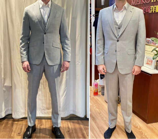 simple guide choosing between tailored fit and tapered fit