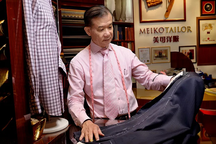 bespoke tailor master chung from meiko tailor