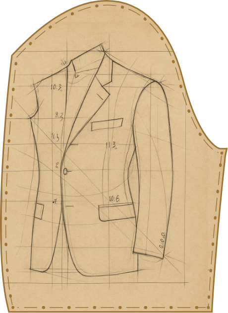 meiko tailor blazer sketch